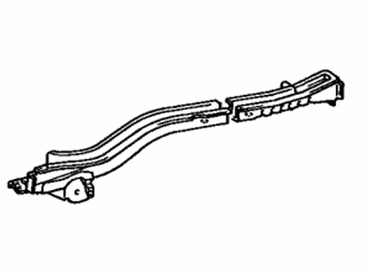 Toyota 57601-32071 Rear Side Rail