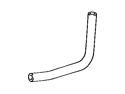 87245-32160 Toyota Hose, Heater Water, Inlet A Illustration 1 of 1