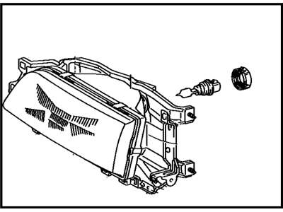 Toyota 81130-32200 Composite Headlamp