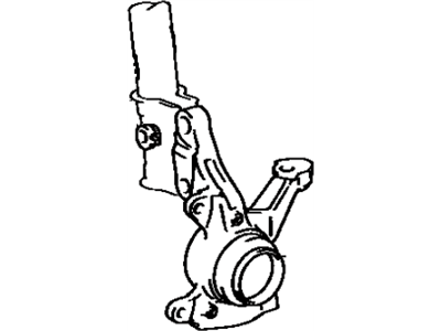 Toyota 43212-32030 Knuckle,  Steering,  LH