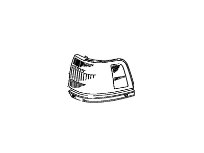 Toyota Camry Side Marker Light - 81621-32080