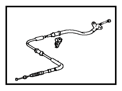 1990 Toyota Camry Parking Brake Cable - 46420-39065