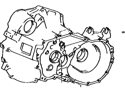 Toyota 31115-20012 Case Sub-Assembly, Transaxle(MTM)