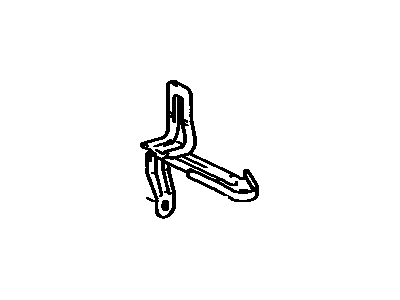 Toyota 16611-74030 Cap Bracket