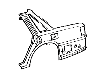 Toyota 61602-32926 Quarter Panel