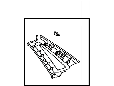 Toyota 62480-32100-03 Upper Quarter Trim