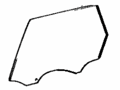 Toyota 68114-32050 Door Glass