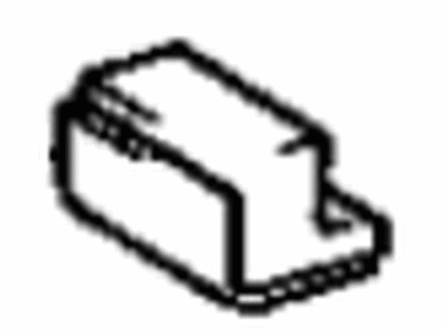 Toyota 56116-32040 Spacer, Windshield Glass