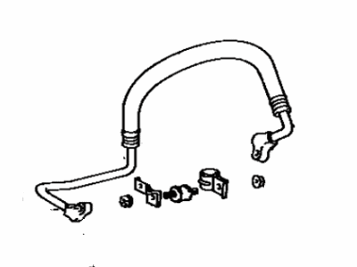 Toyota 88720-32040 Hose & Accessory,  Air Conditioner