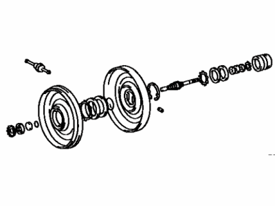 Toyota 04443-32270 Booster Overhaul Kit