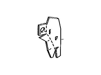 Toyota 62105-03010 Insulator Sub-Assembly, Cowl Side, Passenger Side