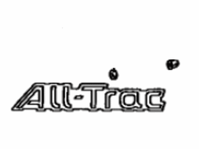 Toyota 75446-32020 Nameplate