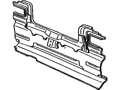 Toyota 58307-32110 Panel Below Lid
