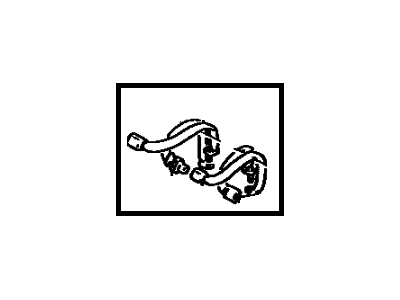 1990 Toyota Camry Seat Belt - 73350-32150-03
