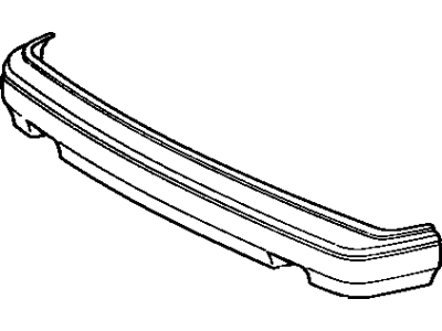 1987 Toyota Camry Bumper - 52119-32907