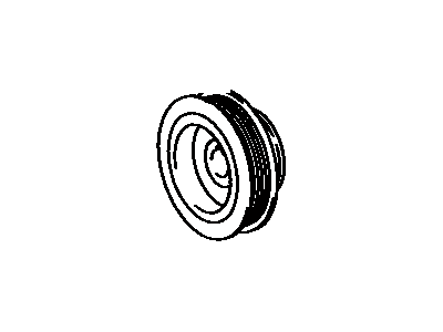 Toyota 13408-62010 Crankshaft Pulley