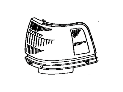 Toyota Camry Side Marker Light - 81611-32080