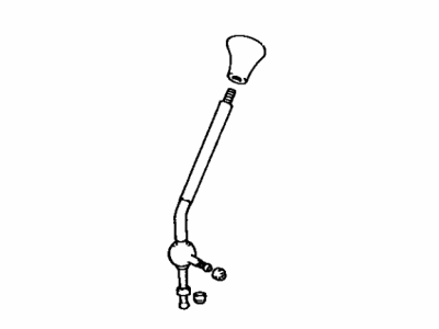 Toyota 33503-32090 Lever Sub-Assembly, Shift(For Floor Shift)