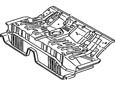 Toyota 58201-32071 Floor Pan