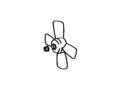 Toyota Cooling Fan Assembly - 88453-32030
