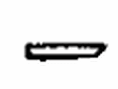 Toyota 75614-32020 Moulding,  Front Fender,  Outside LH