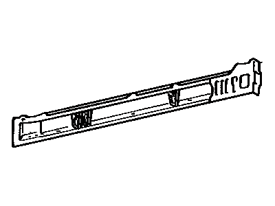 Toyota 61401-32060 Panel, Rocker, Outer Passenger Side