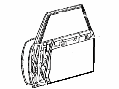 Toyota 67004-32100 Door Shell