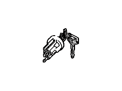 Toyota 69057-32080 Ignition Lock Cylinder