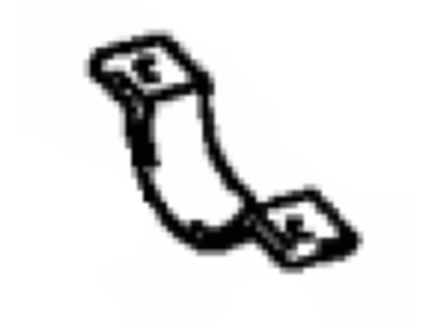 Toyota 17452-74120 Clamp,  Exhaust Pipe