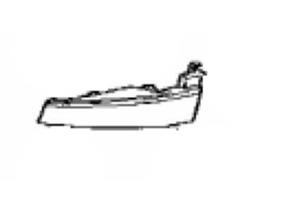 Toyota 76852-10040 Cover,  Front Spoiler,  LH
