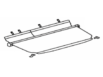 Toyota 64910-47030-B0 Cover Assy,  Tonneau
