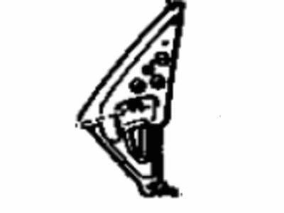 Toyota 67513-20051 Glass Bracket