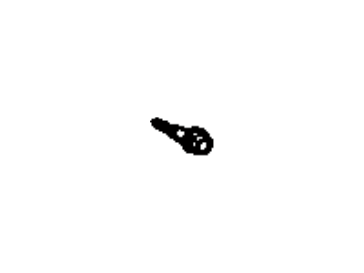 90149-50043-06 Toyota Screw(For Front Seat Back Board) Illustration 1 of 1