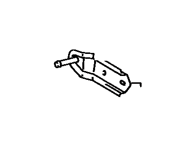 Toyota 17506-74030 Bracket Sub-Assembly, Exhaust Pipe Support 17506-74030 Toyota Bracket Sub-Assembly, Exhaust Pipe Support Illustration 1 of 1