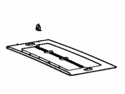 Toyota 63320-20020-04 Headlining Assembly, Sun Roof Or Removable Roof 63320-20020-04 Toyota Headlining Assembly, Sun Roof Or Removable Roof Illustration 1 of 1