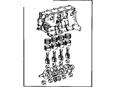 Toyota 11400-64210 Short Block