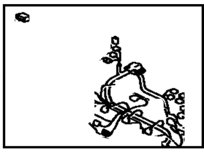 82121-20561 Toyota Wire, Engine Illustration 1 of 1