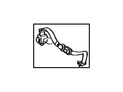 1989 Toyota Celica Seat Belt - 73330-20260-02