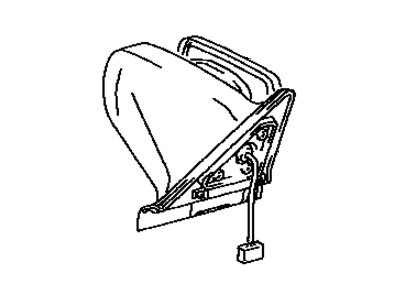 1988 Toyota Celica Car Mirror - 87910-20650