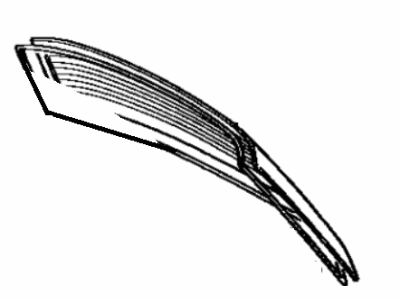 Toyota 64801-20110 Back Glass