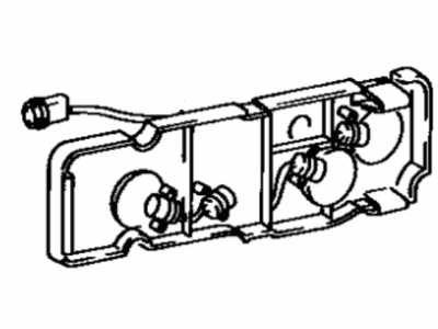 Toyota Celica Light Socket - 81555-20680