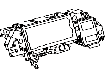 Toyota 83291-20100-84 Driver Info Center Module