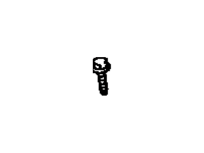 Toyota 90119-06187 Bolt, With Washer