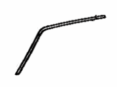 Toyota 75551-20270 Moulding, Roof Drip Side Finish, Passenger Side