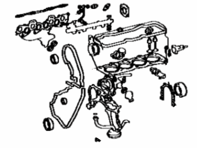 Toyota 04111-74014 Overhaul Gasket Set