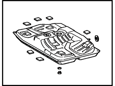 Toyota Celica Fuel Tank - 77001-29255