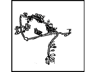 82141-20450 Toyota Wire, Instrument Panel Illustration 1 of 1