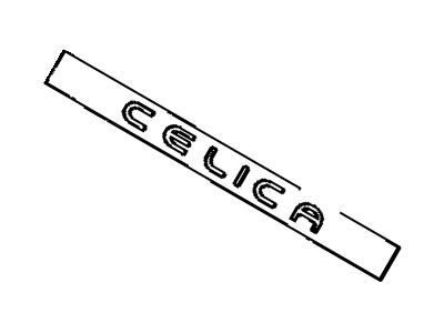 Toyota Celica Emblem - 75441-20220
