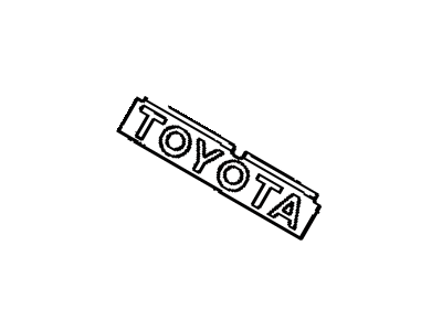 Toyota Celica Emblem - 75321-20420