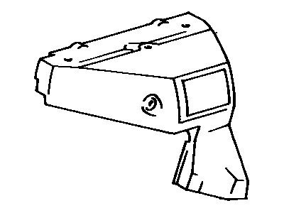 17167-74030 Toyota Insulator, Exhaust Manifold Heat Illustration 1 of 1